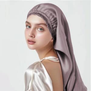 Long style silk bonnet supplier